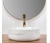 REA - Umywalka nablatowa  SAMI Nature Marble